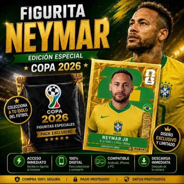 Figurita Neymar